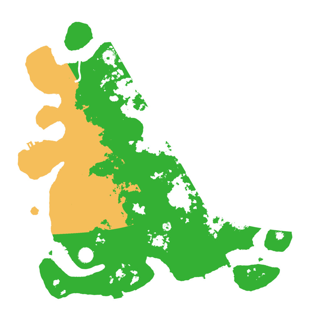 Biome Rust Map: Procedural Map, Size: 3700, Seed: 367197182
