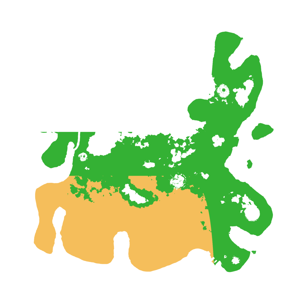 Biome Rust Map: Procedural Map, Size: 3500, Seed: 1924209780