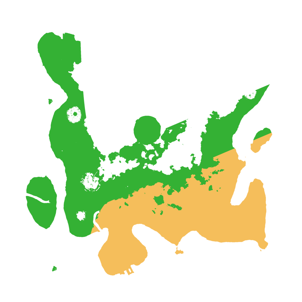 Biome Rust Map: Procedural Map, Size: 3000, Seed: 37829