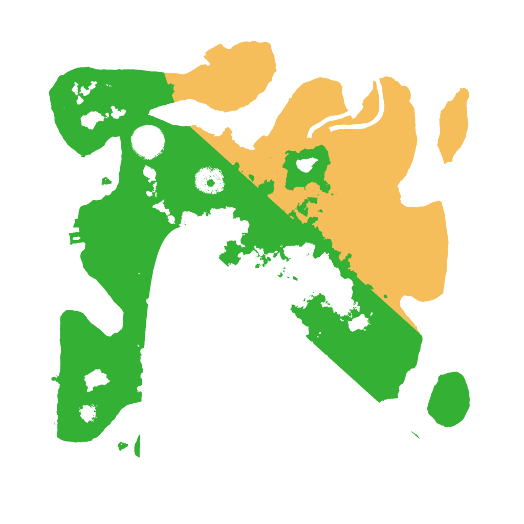 Biome Rust Map: Procedural Map, Size: 2800, Seed: 814781543