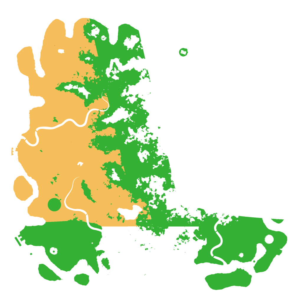 Biome Rust Map: Procedural Map, Size: 6000, Seed: 602359446
