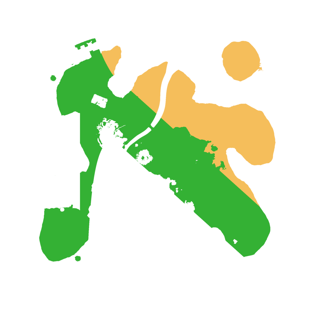 Biome Rust Map: Procedural Map, Size: 2250, Seed: 814781543