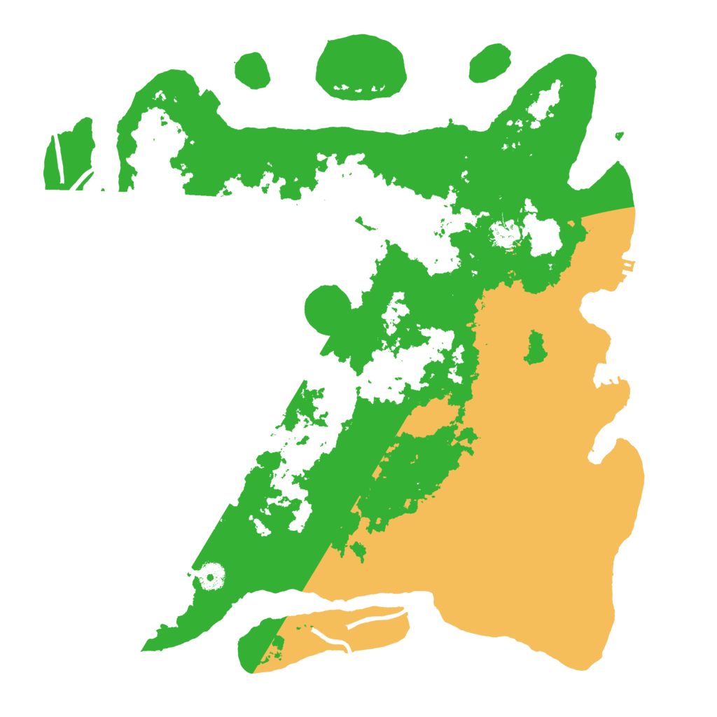 Biome Rust Map: Procedural Map, Size: 4050, Seed: 1180205676