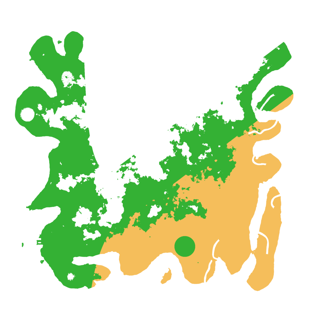 Biome Rust Map: Procedural Map, Size: 4000, Seed: 1216889142