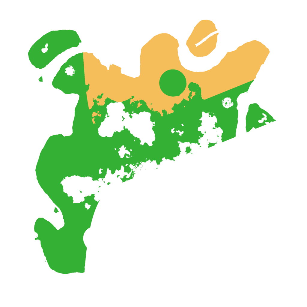 Biome Rust Map: Procedural Map, Size: 3000, Seed: 2625