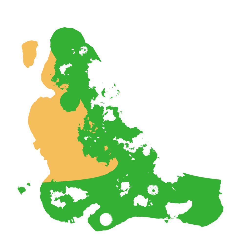 Biome Rust Map: Procedural Map, Size: 3500, Seed: 1758872