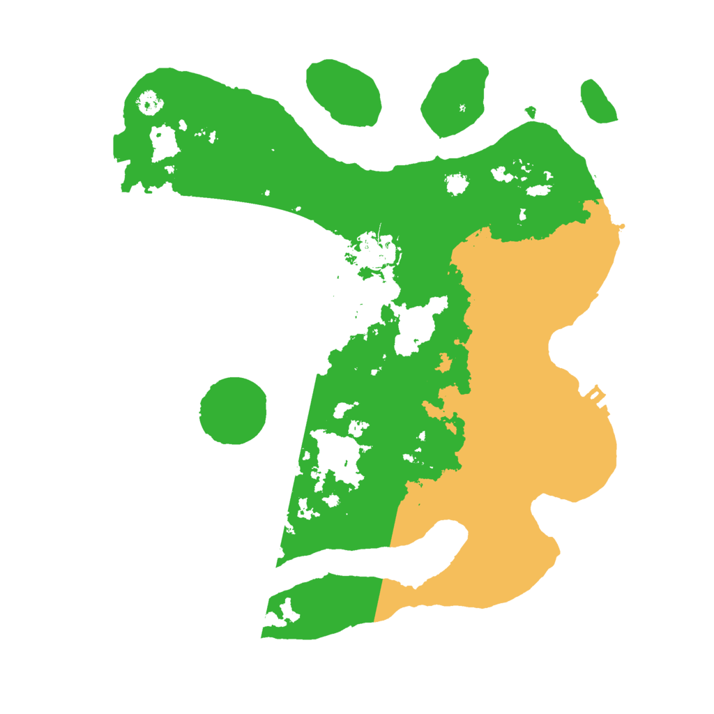 Biome Rust Map: Procedural Map, Size: 3000, Seed: 2647