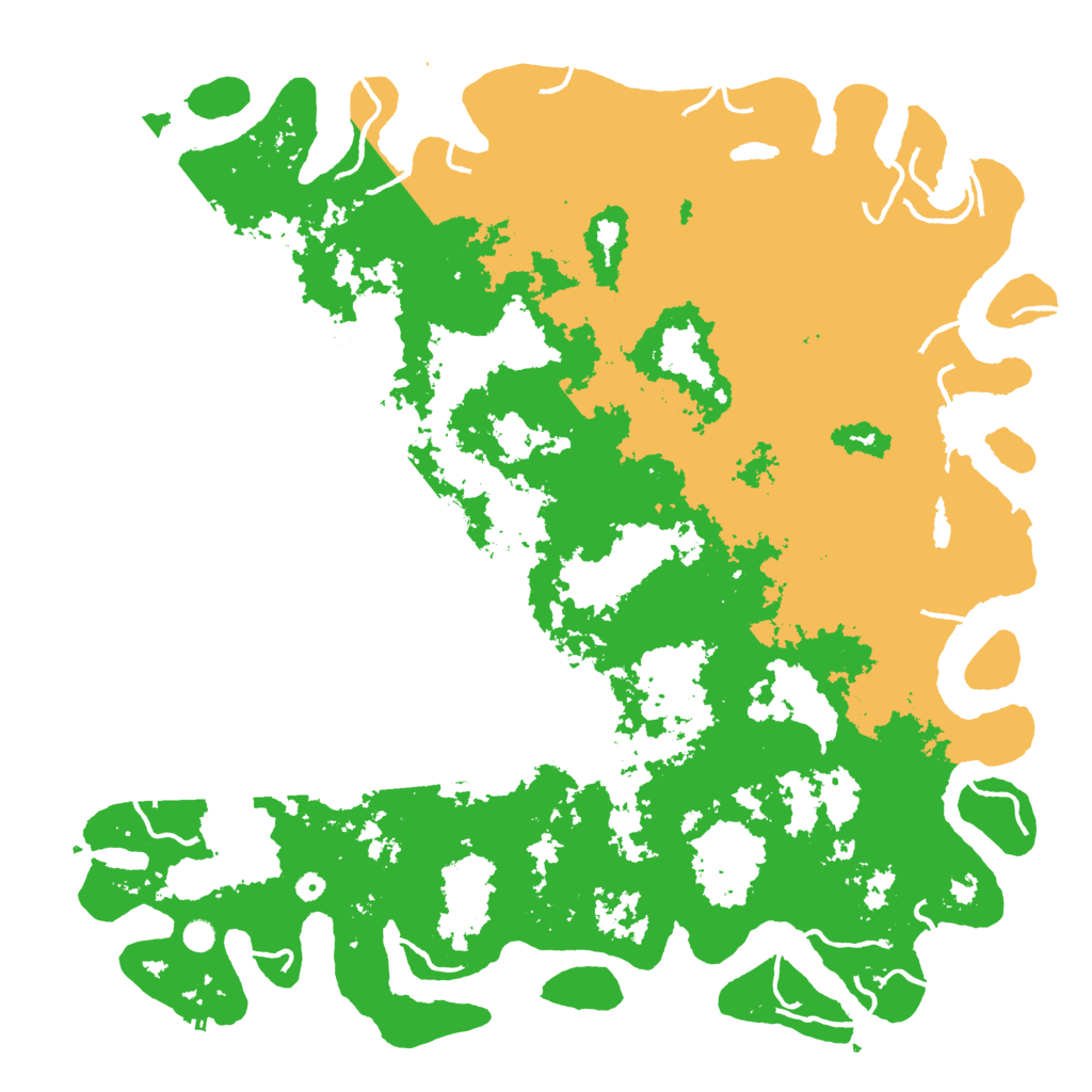 Biome Rust Map: Procedural Map, Size: 6000, Seed: 1423566289