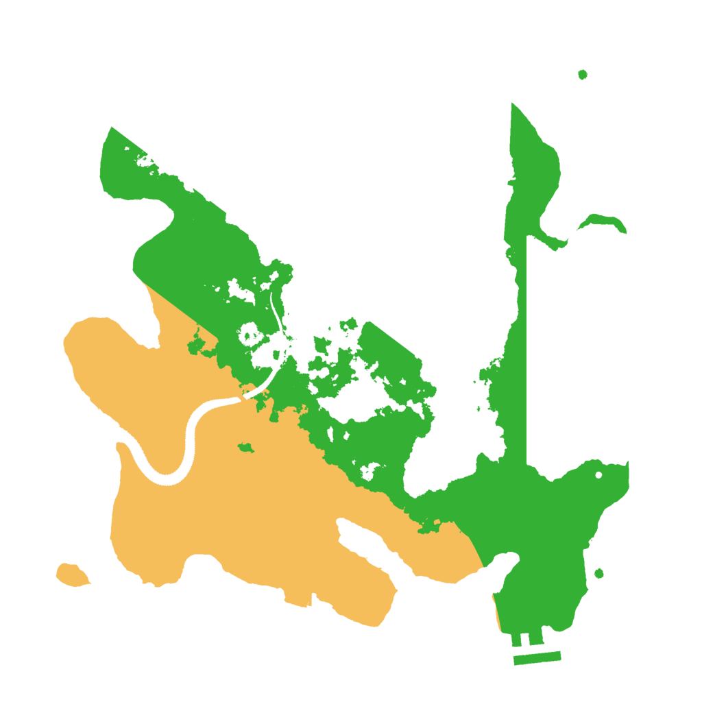 Biome Rust Map: Procedural Map, Size: 3000, Seed: 759179203