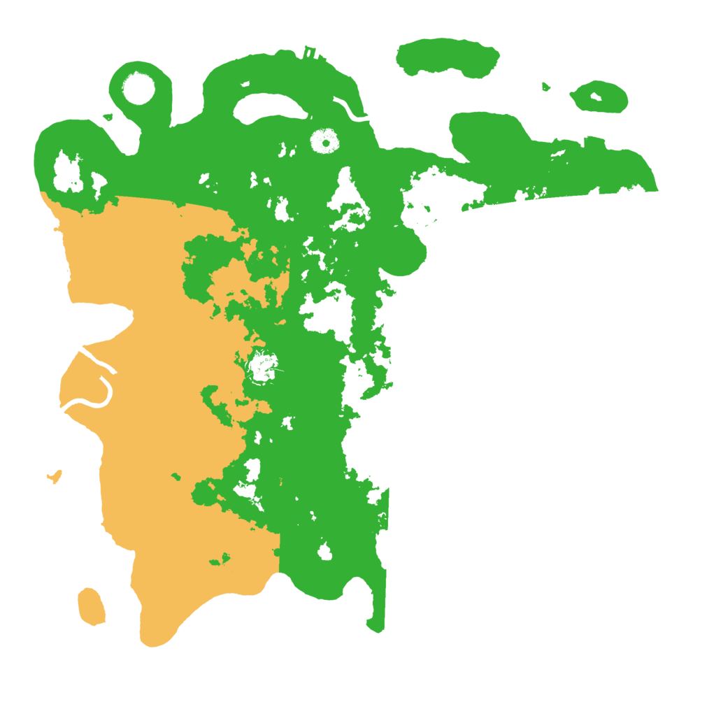 Biome Rust Map: Procedural Map, Size: 4000, Seed: 6738554
