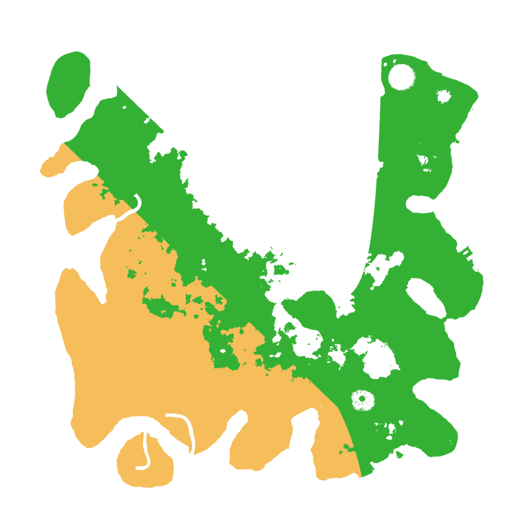 Biome Rust Map: Procedural Map, Size: 3500, Seed: 290964061