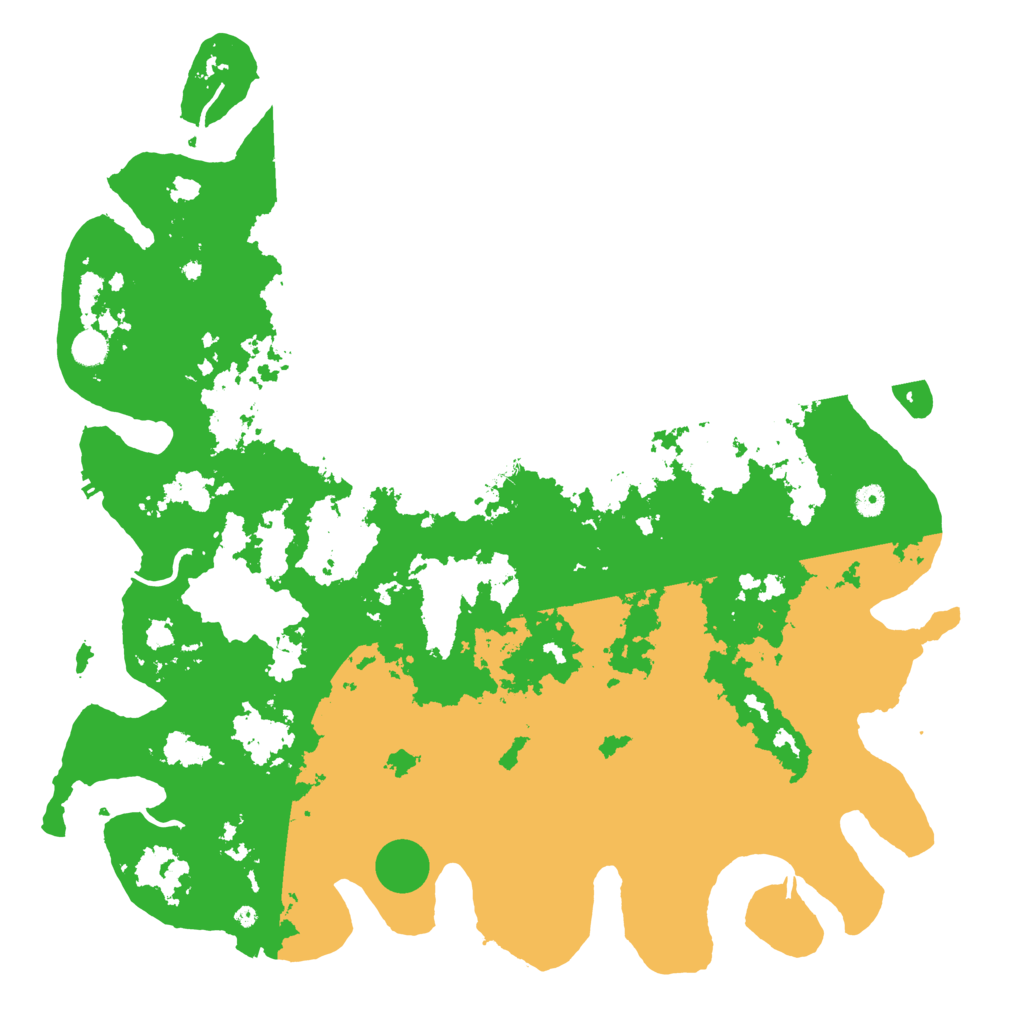 Biome Rust Map: Procedural Map, Size: 5000, Seed: 5760983