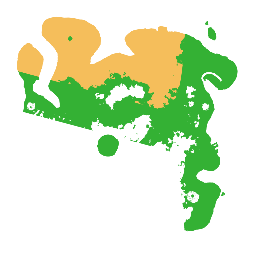 Biome Rust Map: Procedural Map, Size: 3250, Seed: 45308008