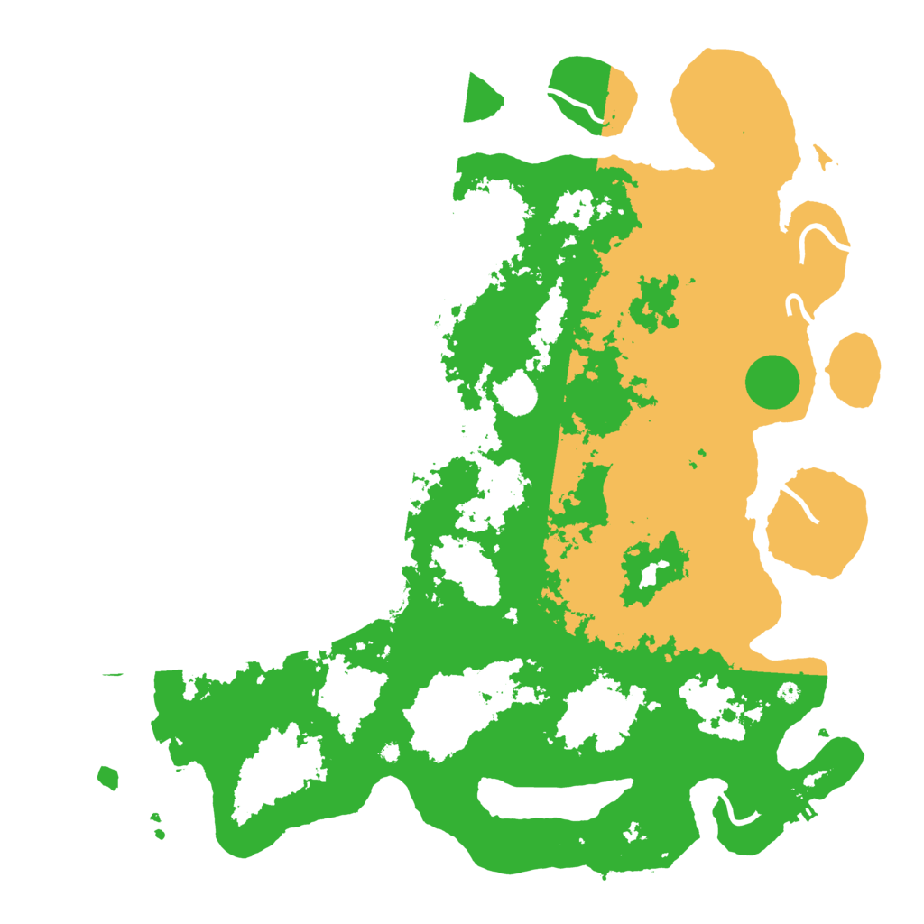 Biome Rust Map: Procedural Map, Size: 4500, Seed: 2058848926