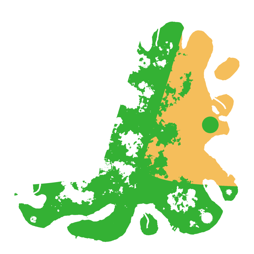 Biome Rust Map: Procedural Map, Size: 4050, Seed: 1866249713