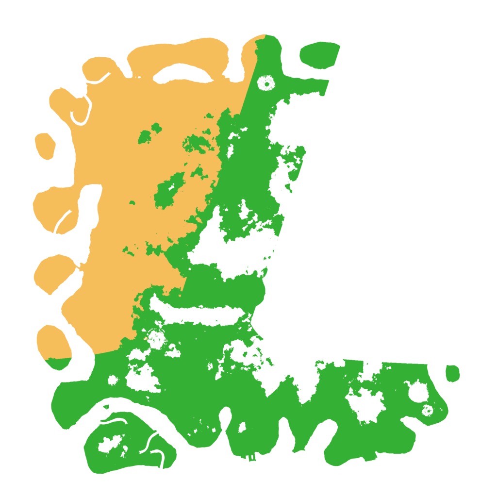Biome Rust Map: Procedural Map, Size: 4500, Seed: 1874336