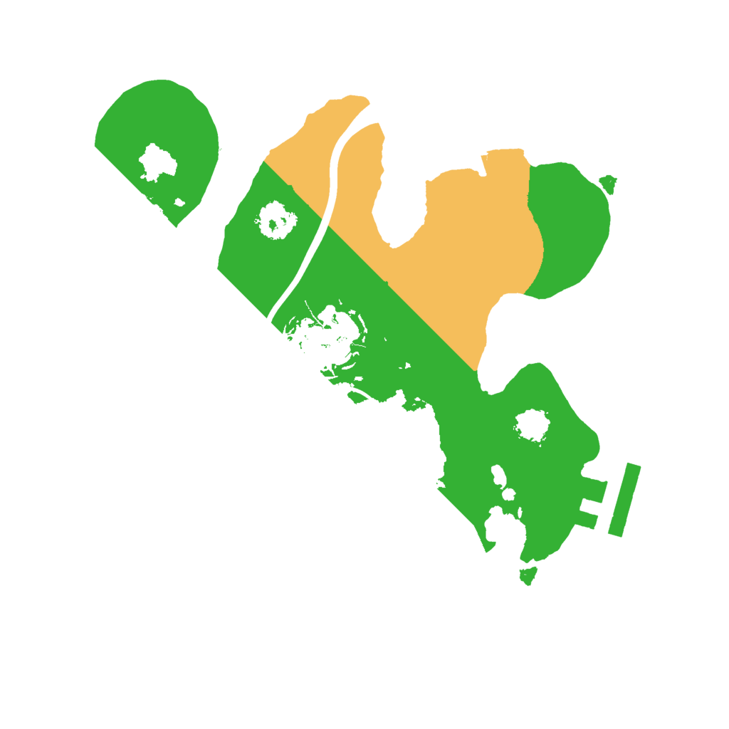 Biome Rust Map: Procedural Map, Size: 2000, Seed: 1627555974