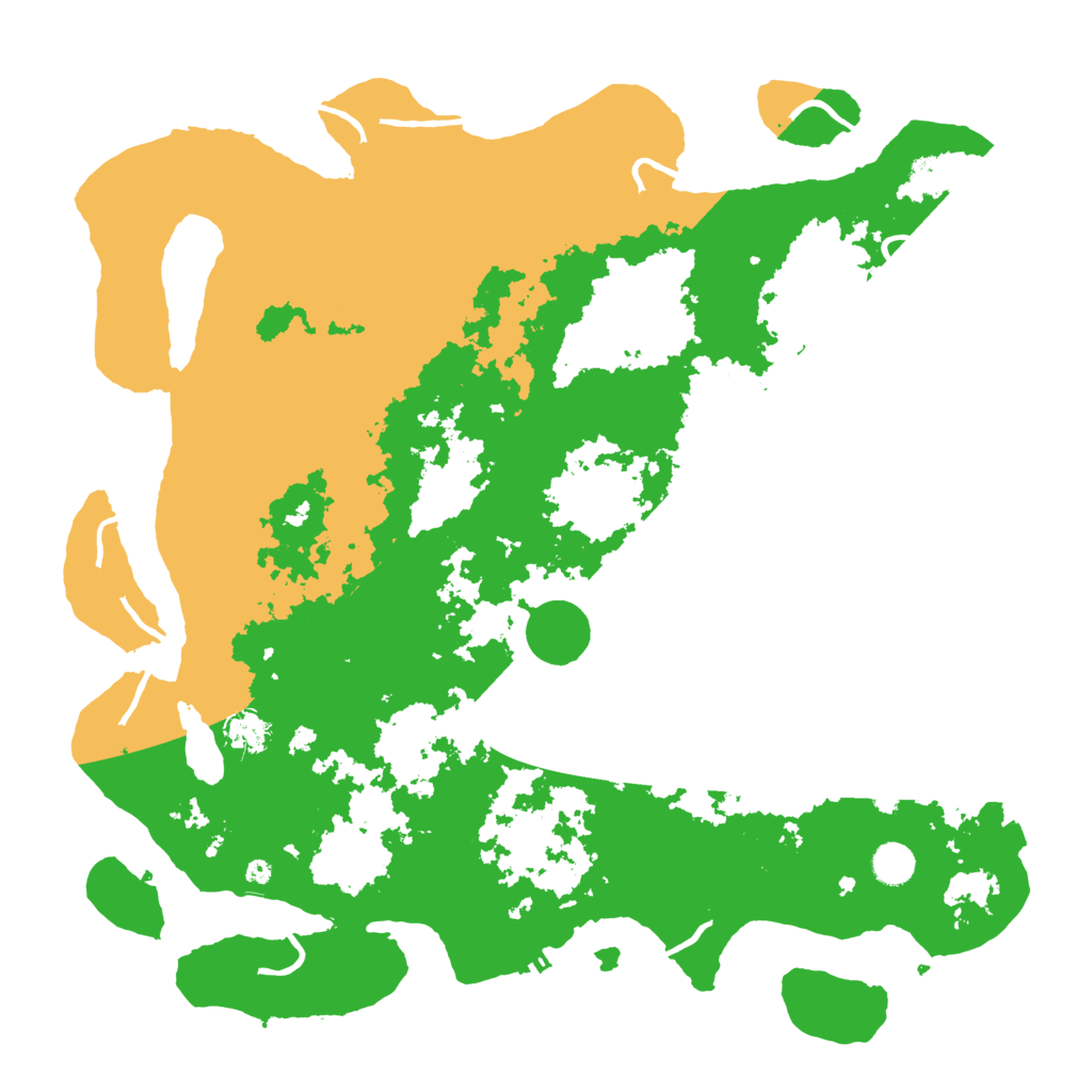Biome Rust Map: Procedural Map, Size: 4500, Seed: 19716