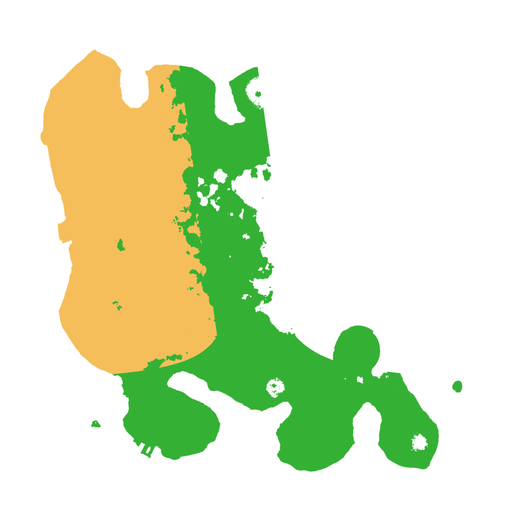 Biome Rust Map: Procedural Map, Size: 3000, Seed: 3965087
