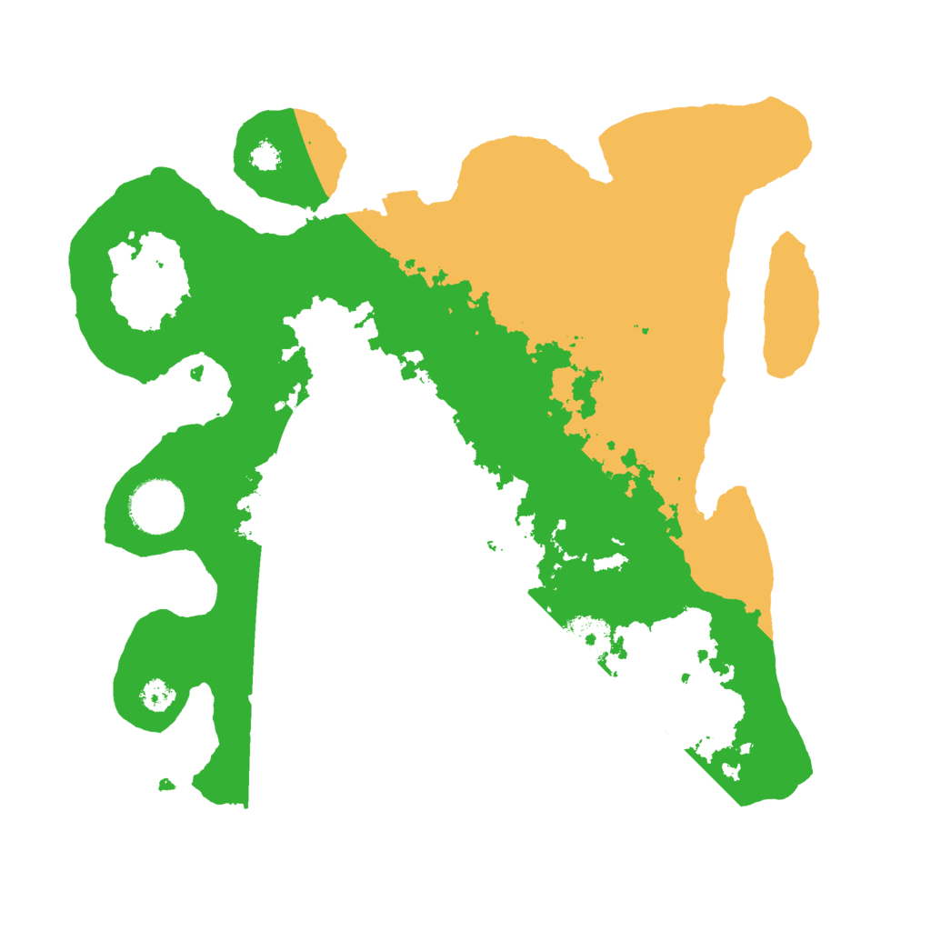 Biome Rust Map: Procedural Map, Size: 3000, Seed: 8713