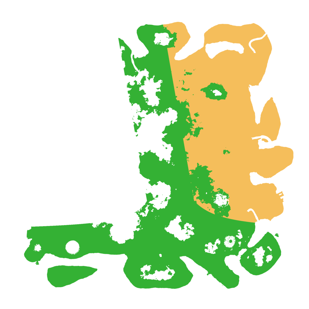 Biome Rust Map: Procedural Map, Size: 4000, Seed: 458362810
