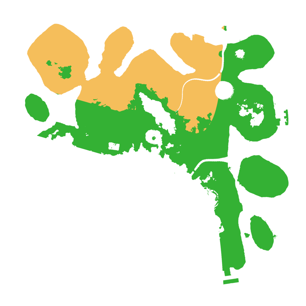 Biome Rust Map: Procedural Map, Size: 3000, Seed: 1570333014