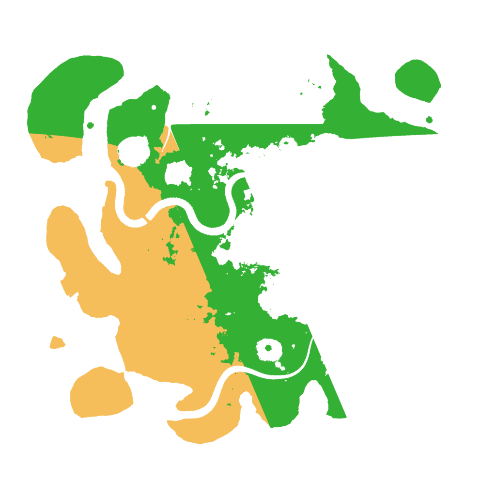 Biome Rust Map: Procedural Map, Size: 3000, Seed: 1643922193