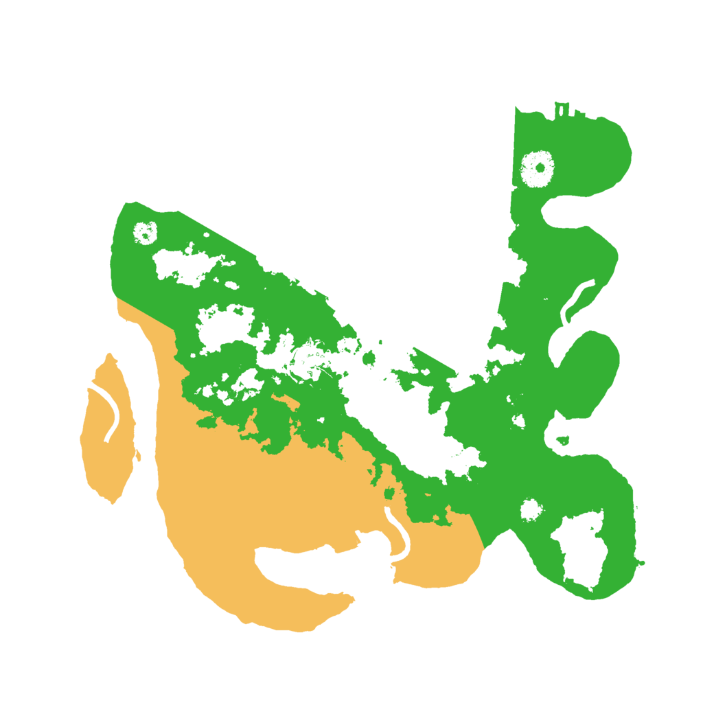 Biome Rust Map: Procedural Map, Size: 3000, Seed: 589451