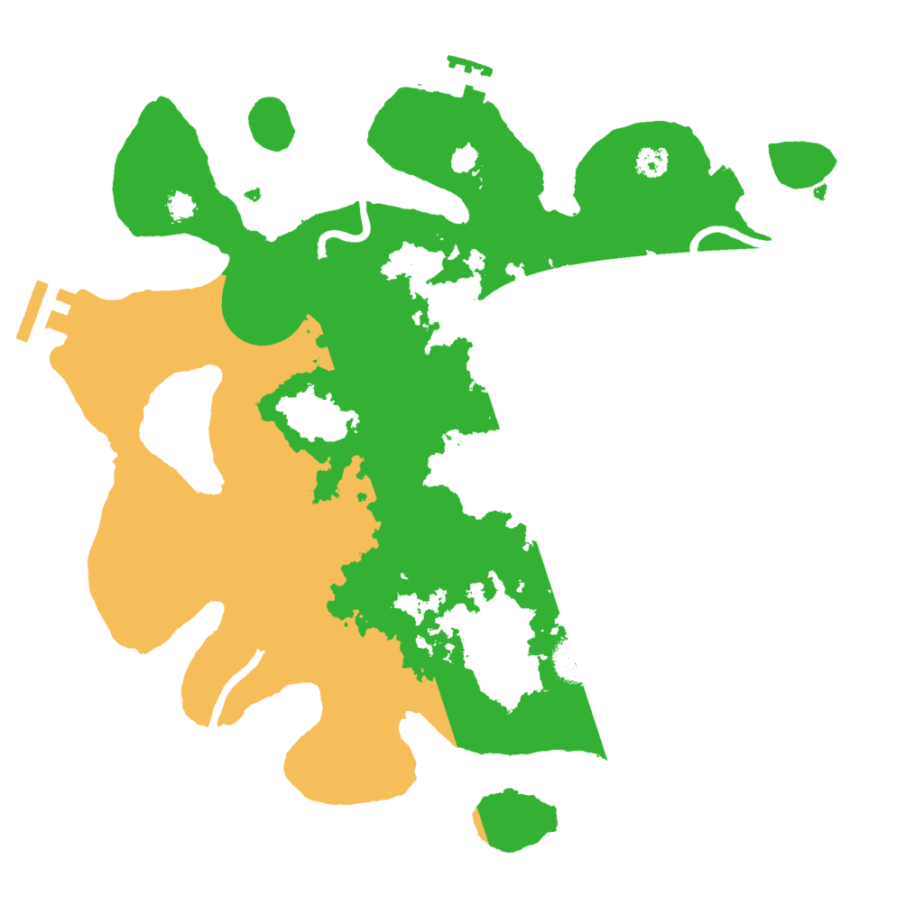 Biome Rust Map: Procedural Map, Size: 3000, Seed: 690860735