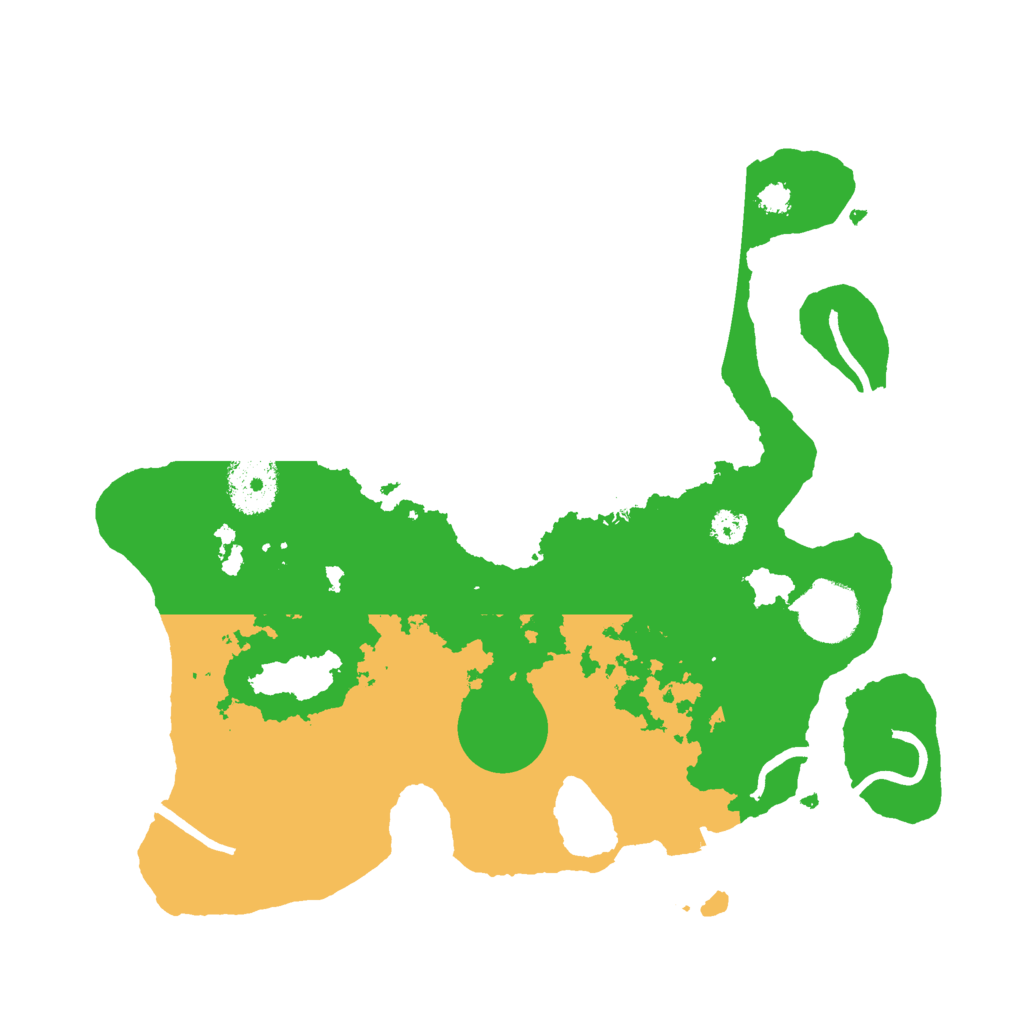 Biome Rust Map: Procedural Map, Size: 3000, Seed: 1239292770
