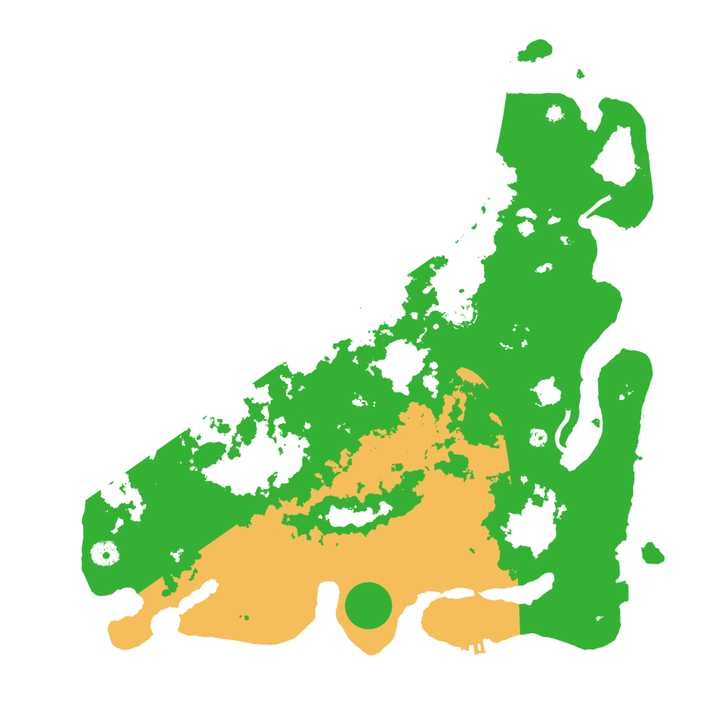 Biome Rust Map: Procedural Map, Size: 4000, Seed: 213544