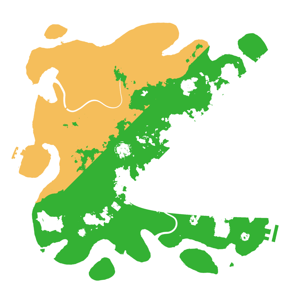 Biome Rust Map: Procedural Map, Size: 3500, Seed: 1446637636