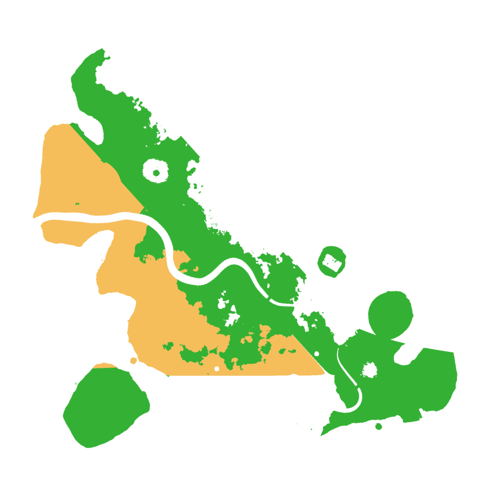 Biome Rust Map: Procedural Map, Size: 3000, Seed: 2081087580