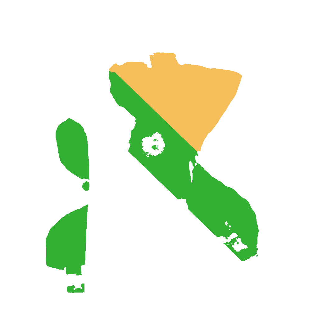 Biome Rust Map: Procedural Map, Size: 1440, Seed: 131026037