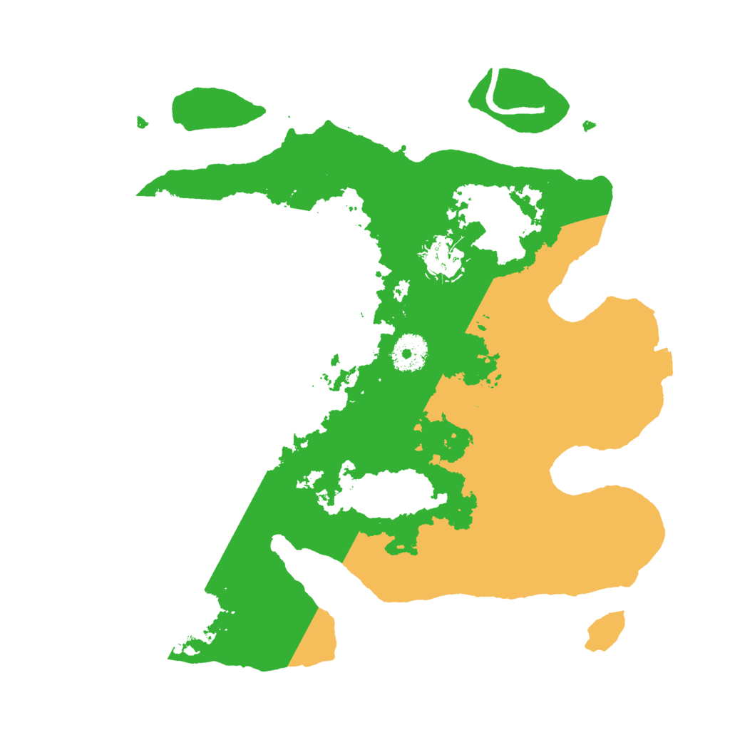 Biome Rust Map: Procedural Map, Size: 3000, Seed: 30402