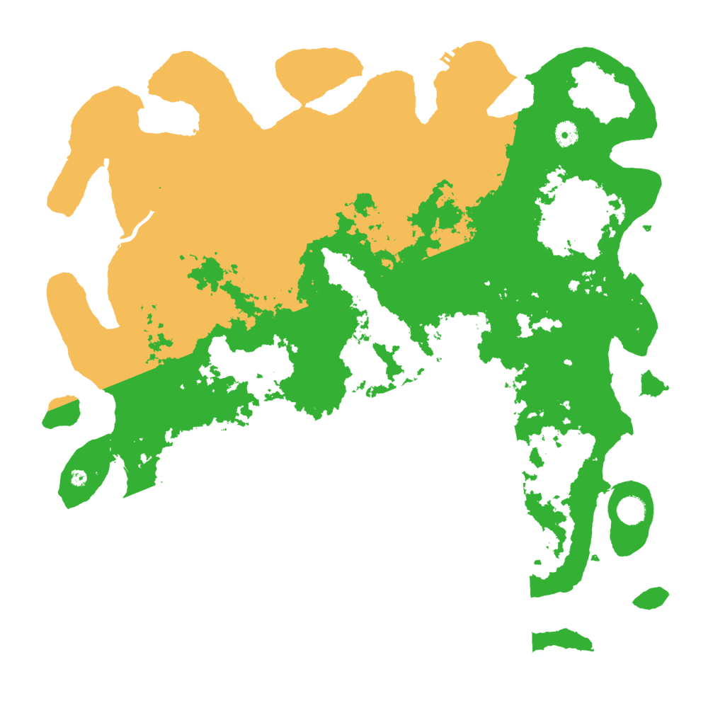 Biome Rust Map: Procedural Map, Size: 4500, Seed: 1312043160