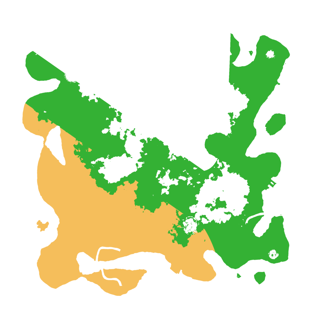 Biome Rust Map: Procedural Map, Size: 3500, Seed: 1556979190