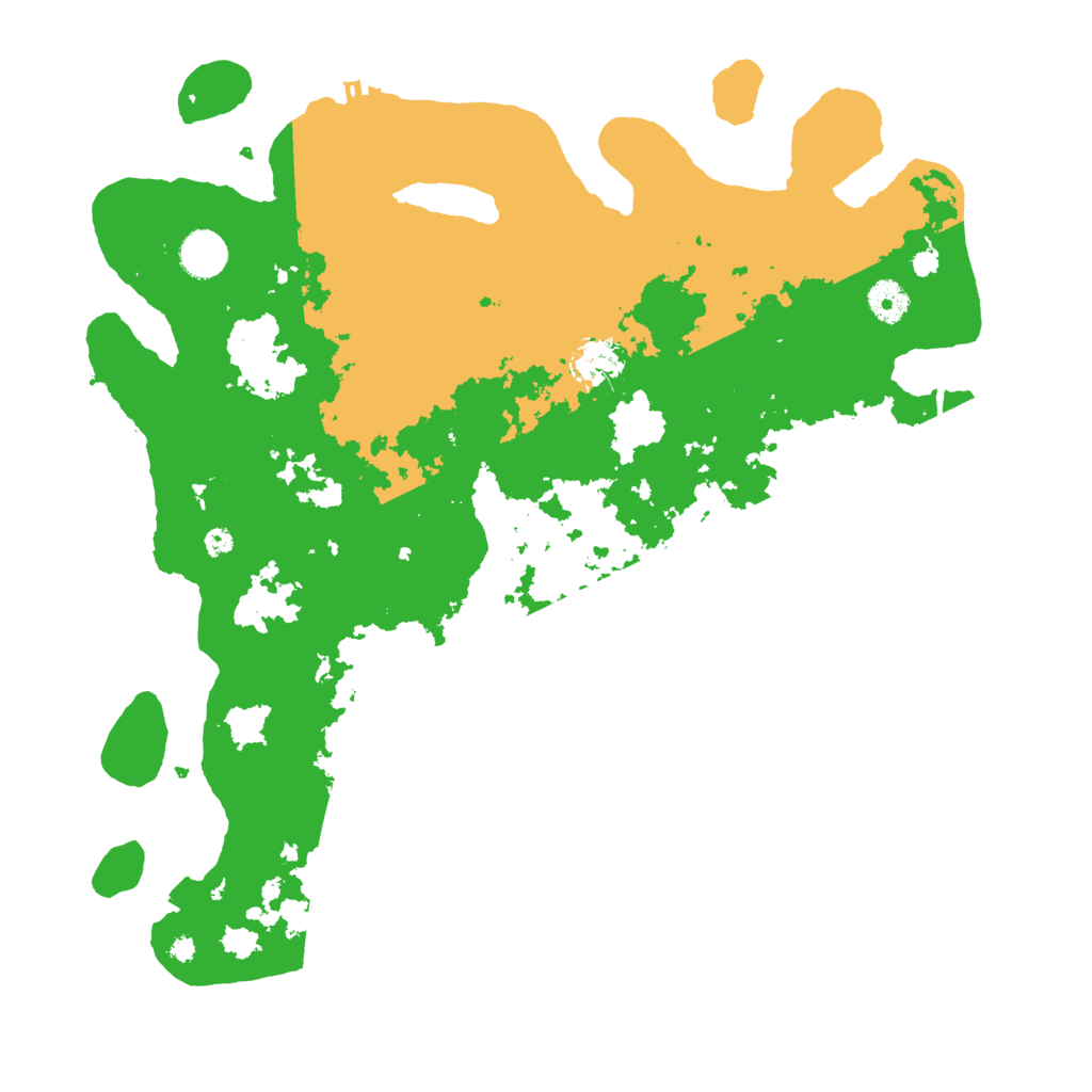 Biome Rust Map: Procedural Map, Size: 4000, Seed: 16698