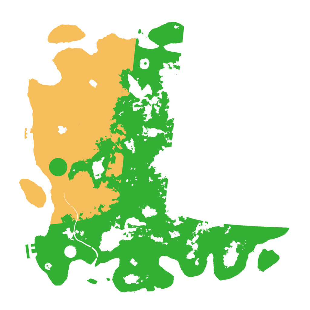 Biome Rust Map: Procedural Map, Size: 4500, Seed: 1549631191