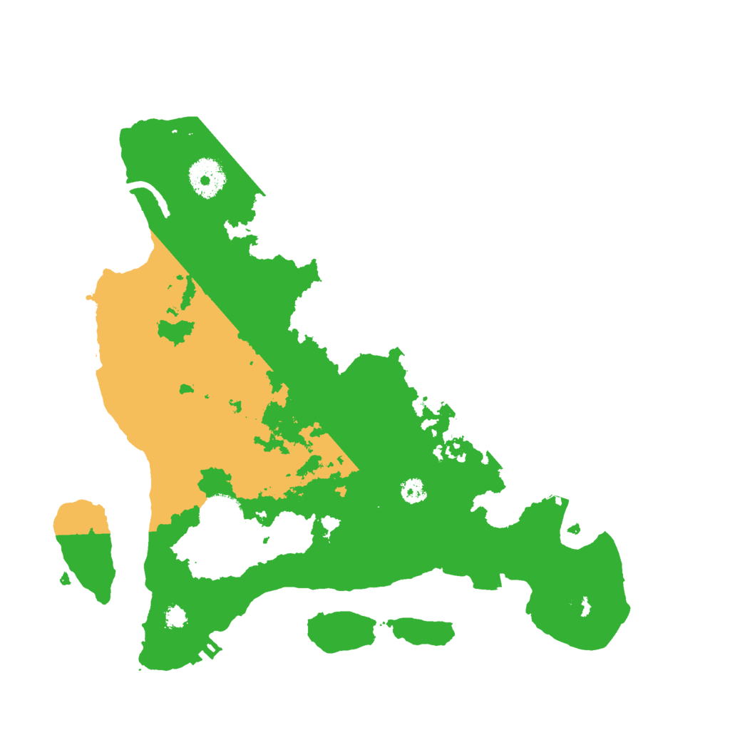 Biome Rust Map: Procedural Map, Size: 3000, Seed: 445718