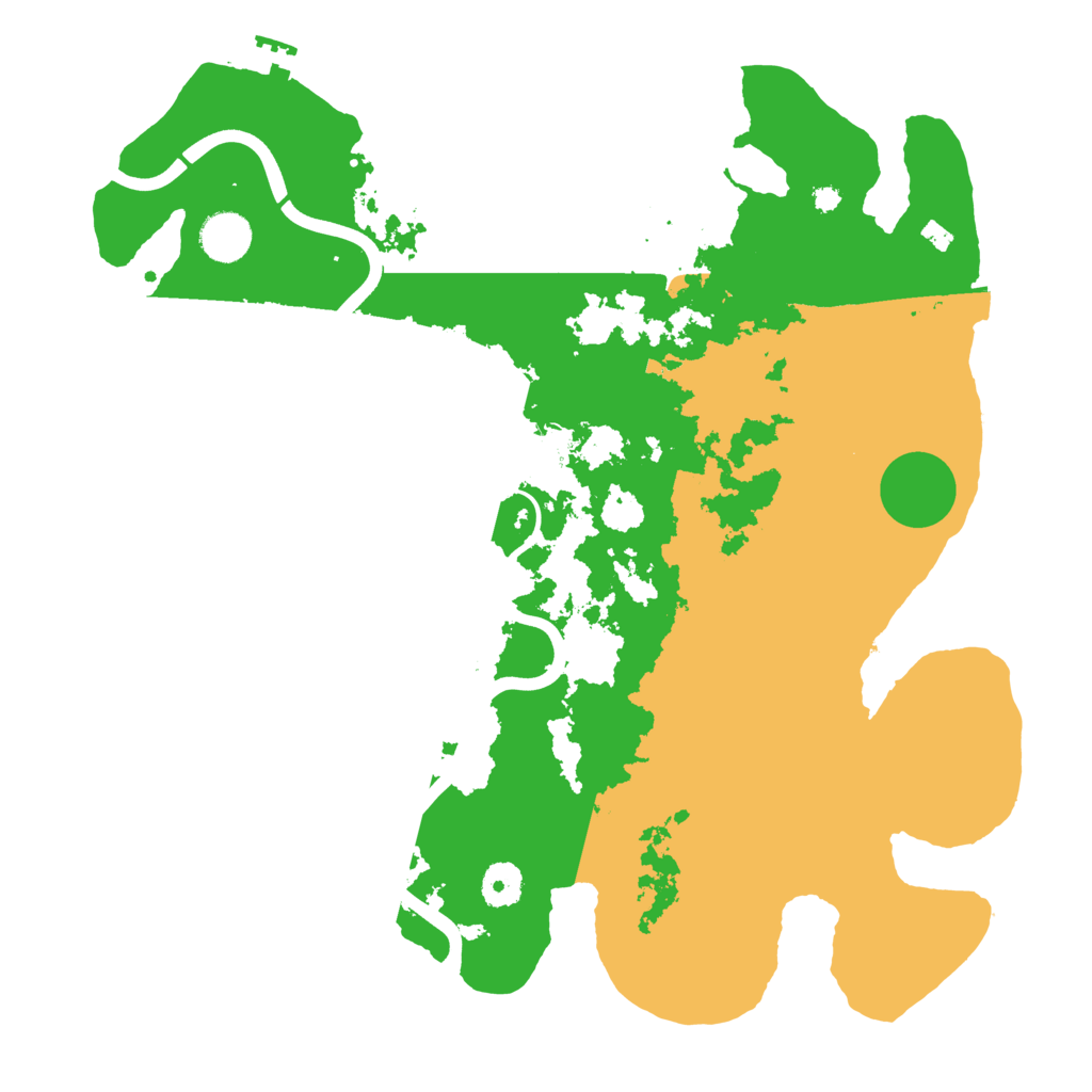 Biome Rust Map: Procedural Map, Size: 3800, Seed: 1553675960