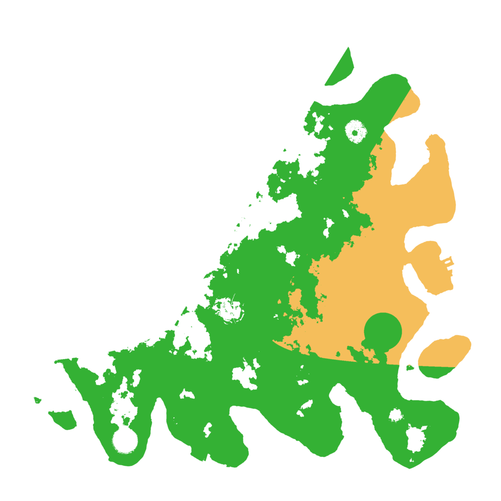 Biome Rust Map: Procedural Map, Size: 3500, Seed: 466110933