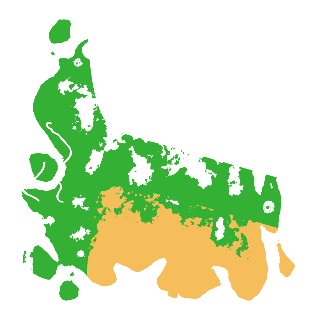 Biome Rust Map: Procedural Map, Size: 4000, Seed: 115975602