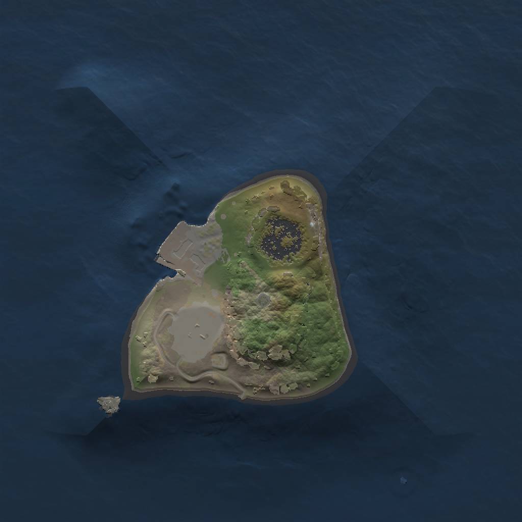 Rust Map: Procedural Map, Size: 1250, Seed: 527156603, 3 Monuments