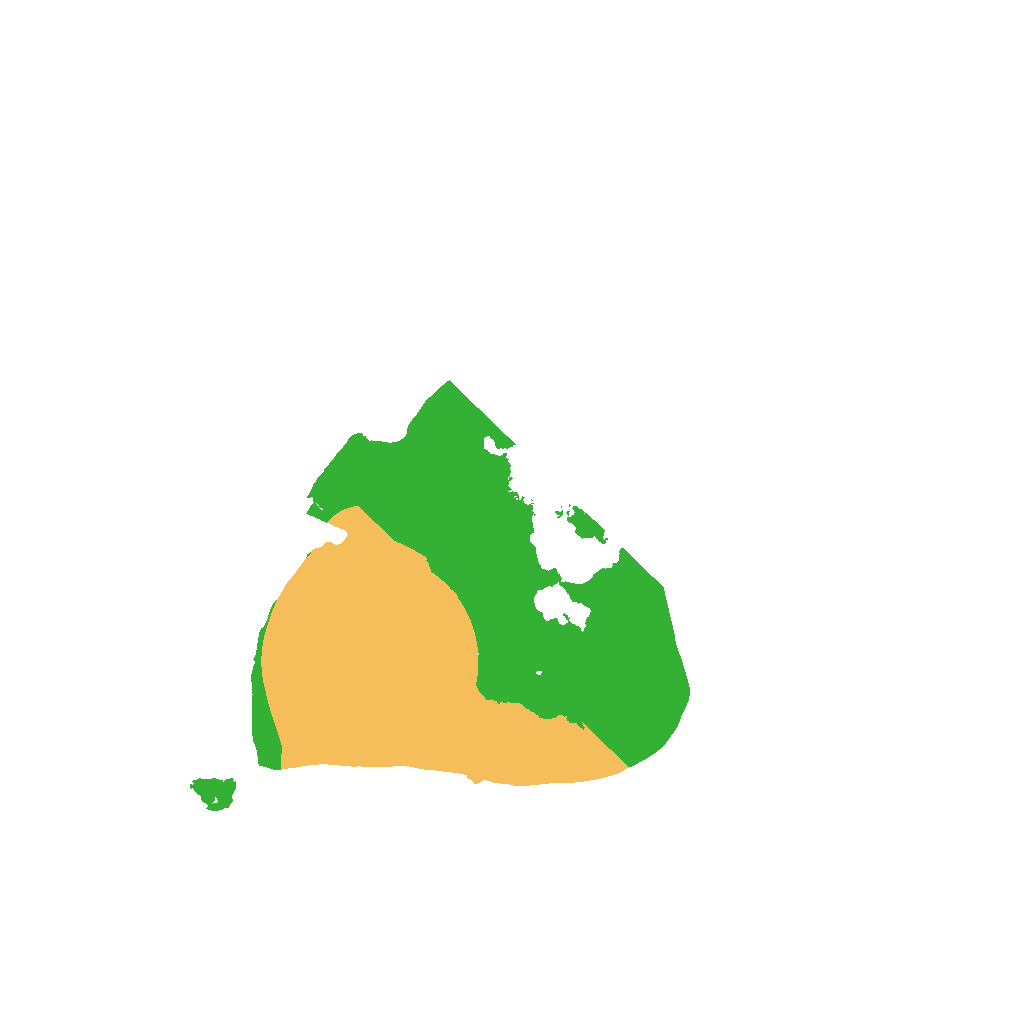 Biome Rust Map: Procedural Map, Size: 1250, Seed: 527156603