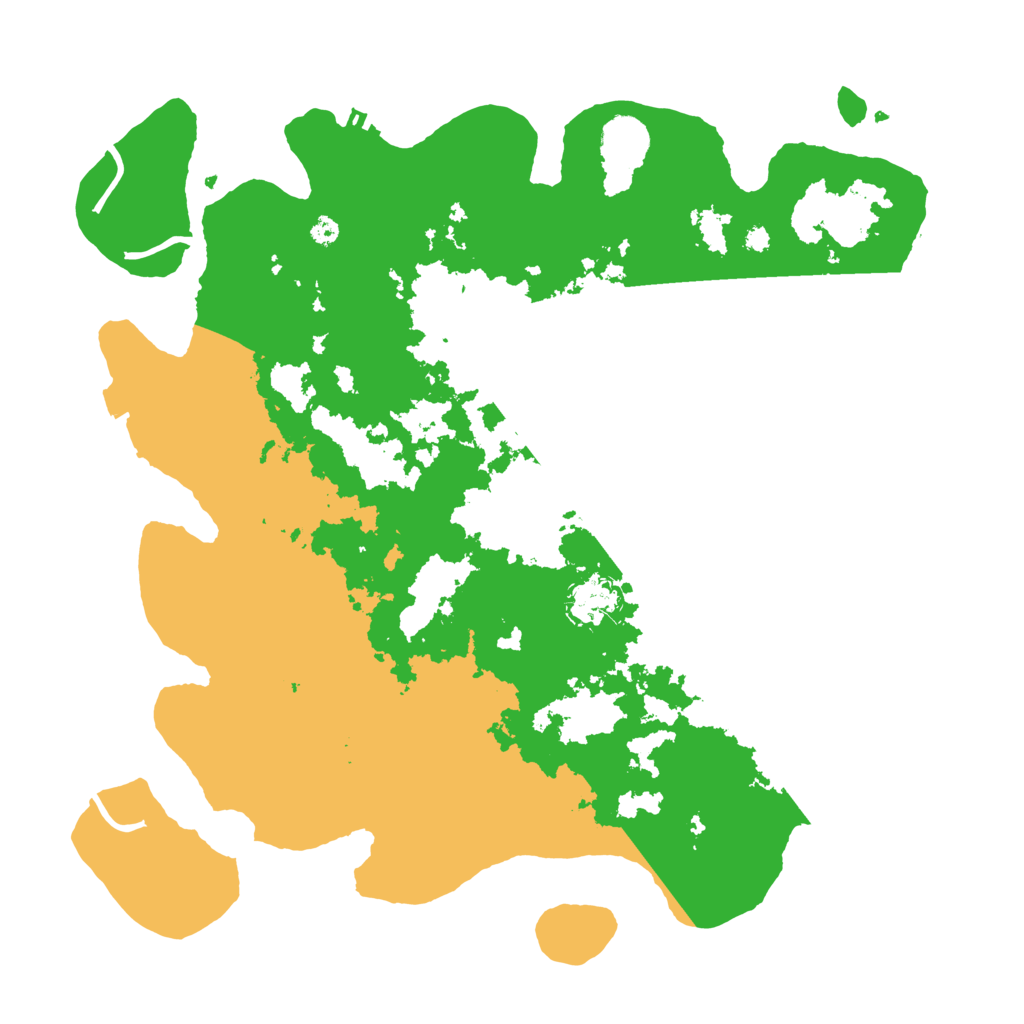 Biome Rust Map: Procedural Map, Size: 3800, Seed: 31423670