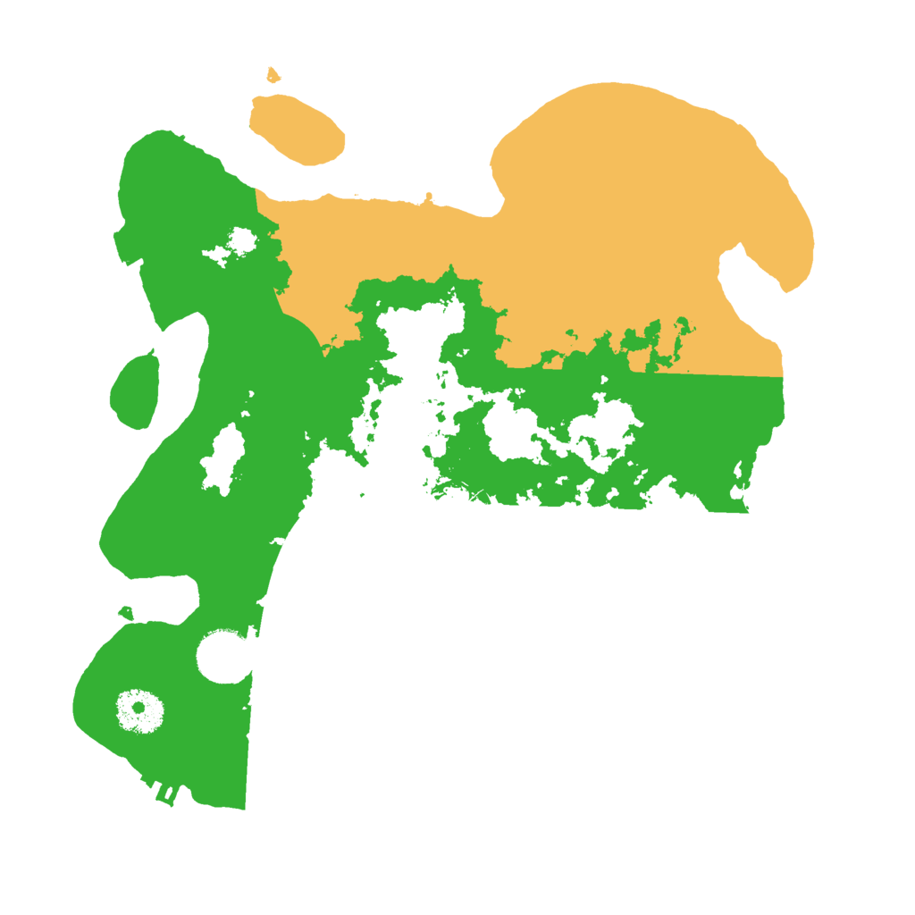 Biome Rust Map: Procedural Map, Size: 3000, Seed: 2041346800