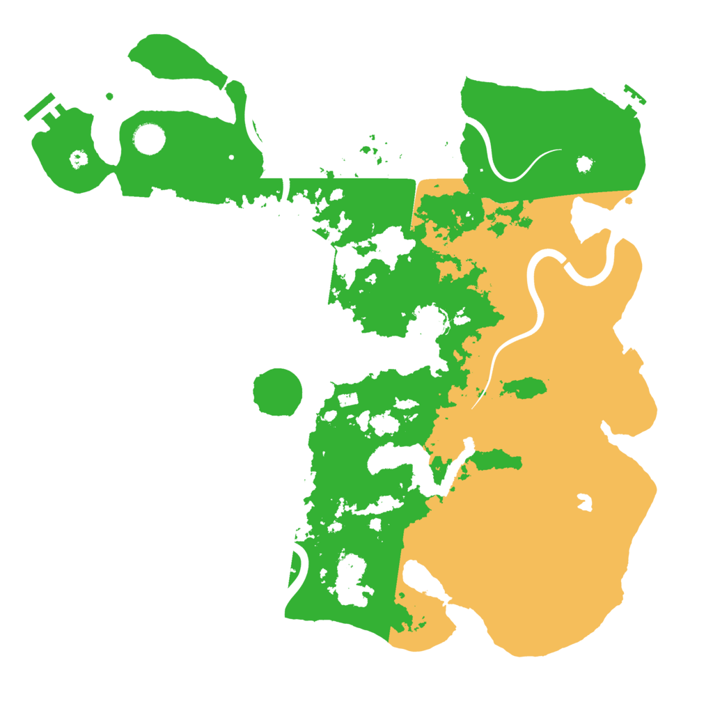 Biome Rust Map: Procedural Map, Size: 4000, Seed: 781394706