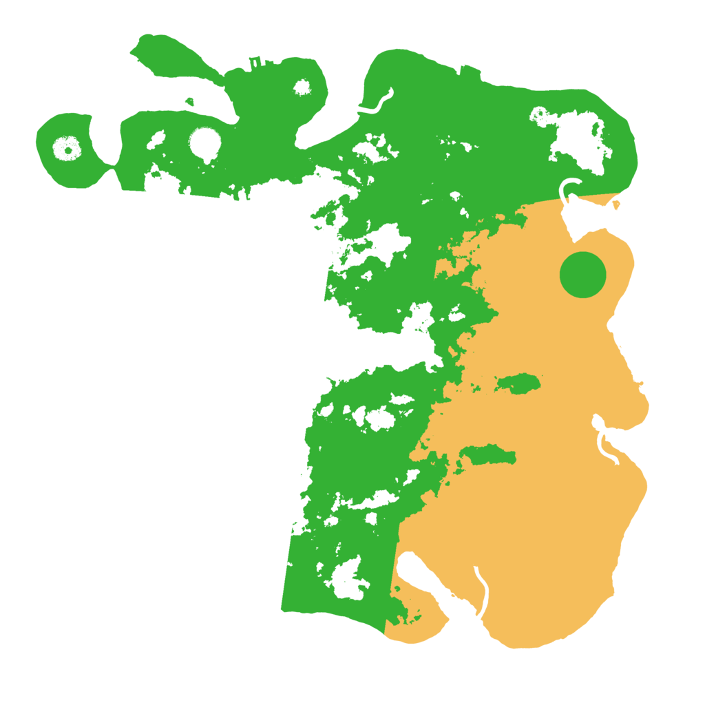 Biome Rust Map: Procedural Map, Size: 4000, Seed: 781394706