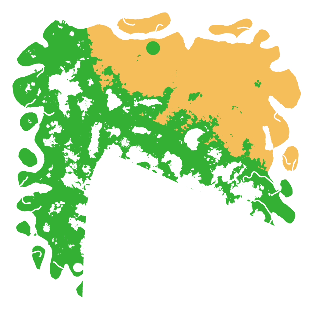 Biome Rust Map: Procedural Map, Size: 6000, Seed: 475132173